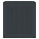 Sonata H шкаф за съхранение  Антрацит 55x53x57 см PP
