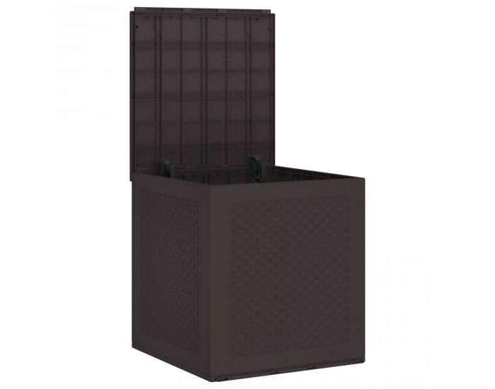 Sonata H Сандък за съхранение в градината Кафяв 55x53x57 см PP
