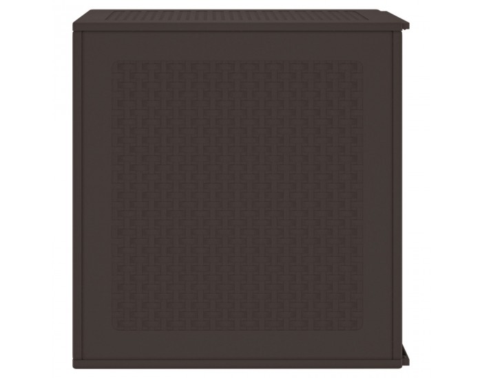 Sonata H Сандък за съхранение в градината Кафяв 55x53x57 см PP