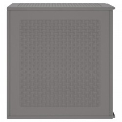 Sonata H Кутия за съхранение в градината Светлосиво 55x53x57 см - Construcții de exterior