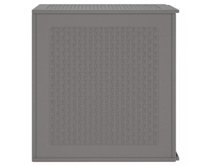 Sonata H Кутия за съхранение в градината Светлосиво 55x53x57 см