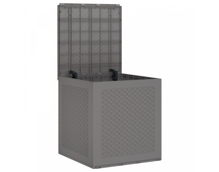 Sonata H Кутия за съхранение в градината Светлосиво 55x53x57 см