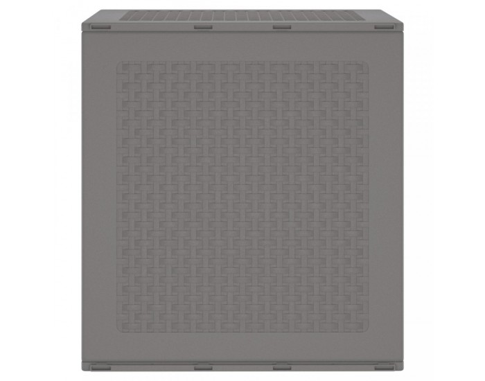 Sonata H Кутия за съхранение в градината Светлосиво 55x53x57 см