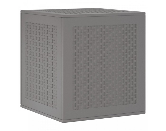 Sonata H Кутия за съхранение в градината Светлосиво 55x53x57 см