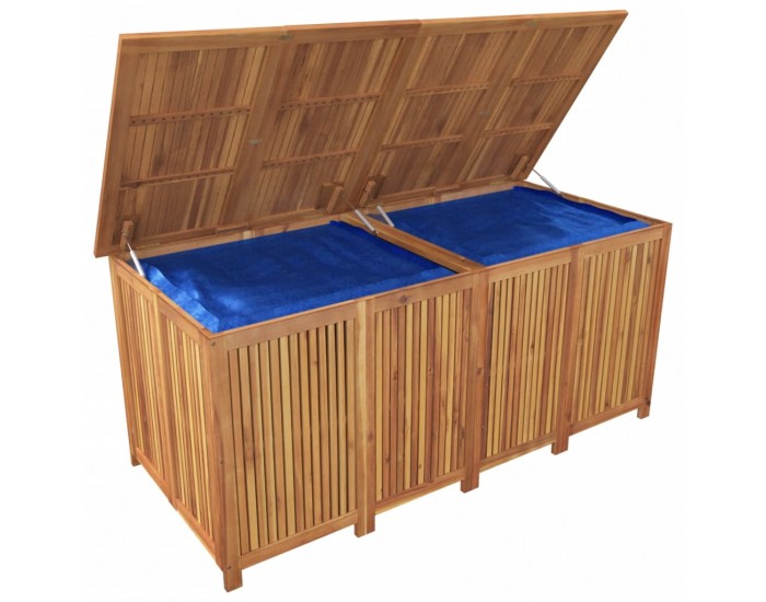 Sonata H Градинска кутия за съхранение 175x80x75 см акациево дърво масив