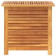 Sonata H Градинска кутия за съхранение 60x50x56 см акациево дърво масив