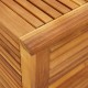 Sonata H Градинска кутия за съхранение 60x50x56 см акациево дърво масив
