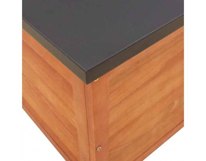 Sonata H Градинска кутия за съхранение 90x48x55 см евкалипт масив