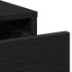 Sonata H Черен комплект тоалетка с LED светлина, 3 части