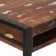 Sonata H Огледална маса с многоцветен дизайн 100x50x75 см масивна дървесина