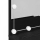 Sonata H LED Тоалетна маса в Черен дъб, 60x40x140 см, Изработена от Инженерна дървесина