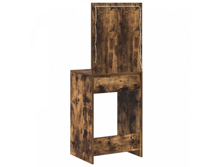 Sonata H Dressing Table с LED светлини Опушен дъб 50x41x135 см