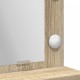тоалетка с LED светлини Сонома Дъб 79x41x135 см