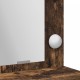 Sonata H Тоалетка с LED осветление, Опушен дъб, 79x41x135 см