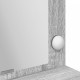 Sonata H Тоалетка с LED осветление - Сиво Сонома, 100x41x135 см