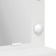 Sonata H Тоалетка с LED лампи, Бяла, 79x41x135 см