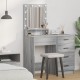 Sonata H Конзола с LED лампи в сиво Сонома - 50x41x135 см