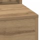 Sonata H Тоалетка с LED светлина Артизан дъб 50x41x135 см