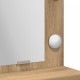 Sonata H Тоалетка с LED светлина Артизан дъб 50x41x135 см