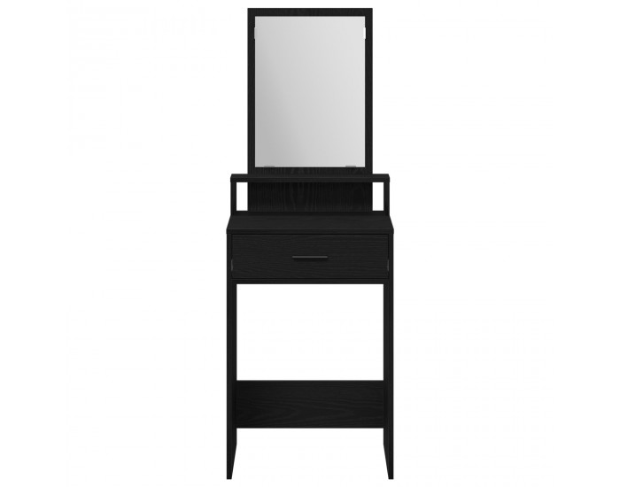 Sonata H Тоалетка с чекмеджета Черен дъб 50x41x140 см