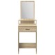 Sonata H Тоалетка с чекмеджета Sonoma дъб 50x41x140 см