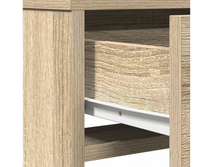 Sonata H Тоалетка с чекмеджета Sonoma дъб 50x41x140 см