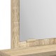 Sonata H Тоалетка с чекмеджета Sonoma дъб 50x41x140 см