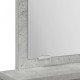 Sonata H Тоалетка с чекмеджета с цвят сиво бетон, размер 50x41x140 см