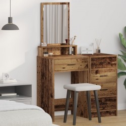 Sonata H Тоалетка с чекмеджета, дърво в стар вид 50x41x140 см - Măsuțe de toaletă și oglinzi
