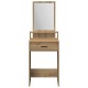 Sonata H Тоалетна маса с чекмеджета Занаятчийски дъб 50x41x140 см
