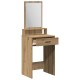 Sonata H Тоалетна маса с чекмеджета Занаятчийски дъб 50x41x140 см