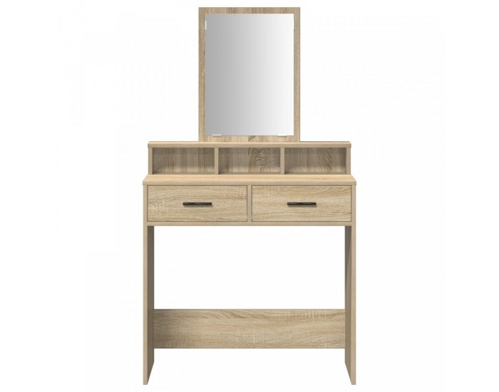 Sonata H Тоалетка с чекмеджета Дъб Сонома 79x41x140 см