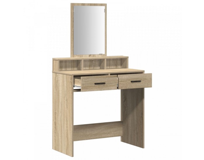 Sonata H Тоалетка с чекмеджета Дъб Сонома 79x41x140 см