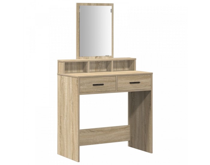 Sonata H Тоалетка с чекмеджета Дъб Сонома 79x41x140 см