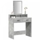 Sonata H Тоалетка с чекмеджета Бетон сиво 79x41x140 см