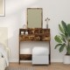 Sonata H Тоалетка с чекмеджета Опушен дъб 79x41x140 см