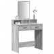 Sonata H Тоалетка с чекмеджета Сив Сонома 79x41x140 см
