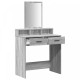 Sonata H Тоалетка с чекмеджета Сив Сонома 79x41x140 см