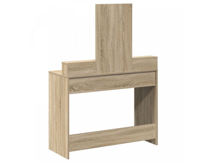 Sonata H Тоалетка с чекмеджета Сонома дъб 100x41x140 см