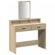 Sonata H Тоалетка с чекмеджета Сонома дъб 100x41x140 см
