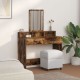 Sonata H Тоалетка с чекмеджета - Опушен дъб, 100x41x140 см