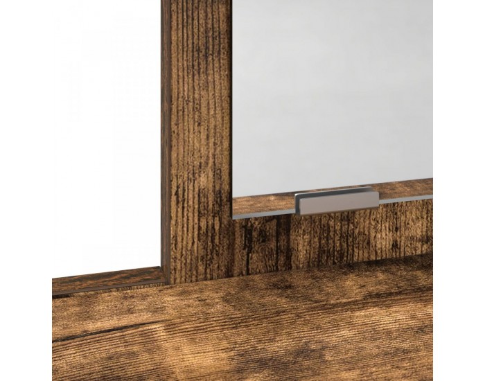 Sonata H Тоалетка с чекмеджета - Опушен дъб, 100x41x140 см