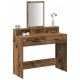 Sonata H Тоалктна маса с чекмеджета Старо дърво 100x41x140 см