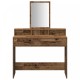 Sonata H Тоалктна маса с чекмеджета Старо дърво 100x41x140 см