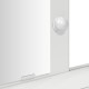 Sonata H Тоалетка с LED лампи Бяло 79x41x140 см