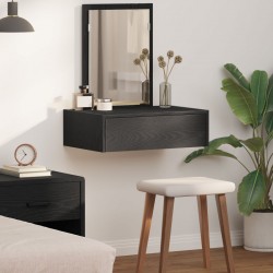 Sonata H Тоалетка за стена Черен дъб 60x40x70 см - Măsuțe de toaletă și oglinzi