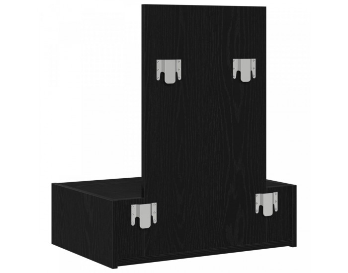 Sonata H Тоалетка за стена Черен дъб 60x40x70 см