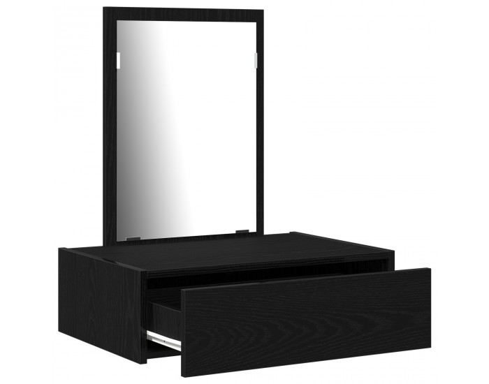 Sonata H Тоалетка за стена Черен дъб 60x40x70 см