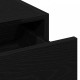 Sonata H Тоалетка за стена Черен дъб 60x40x70 см