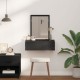 Sonata H Тоалетка за стена Черен дъб 60x40x70 см